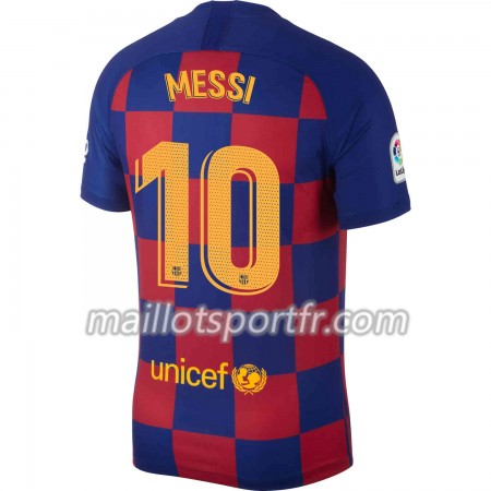 Maillot de Foot Barcelone Lionel Messi 10 Domicile 2019/20